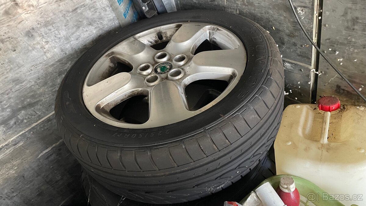 Alu kola 17 škoda scout