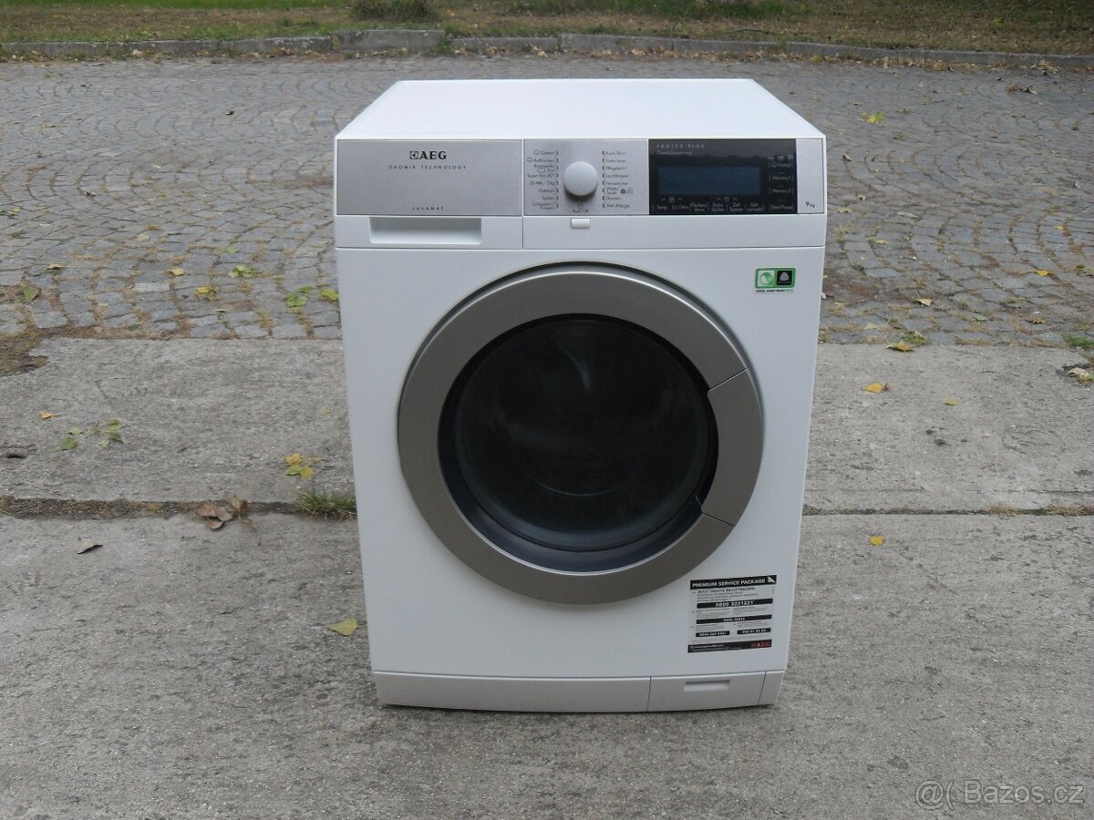 LUXUSNÍ PRAČKA AEG-9KG,NEJVYŠŠÍ MODEL 9,tř.A+++,PARNÍ PROGRA