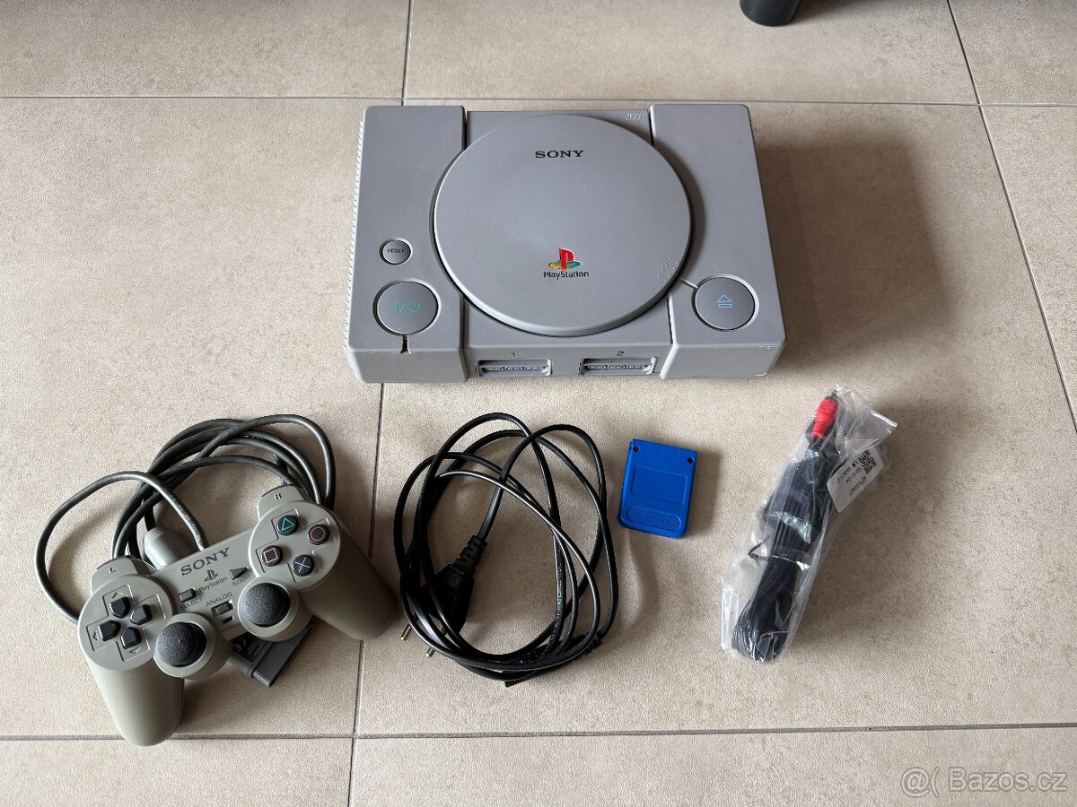 Playstation 1 scph-7002 ČIP, OVP, PAL