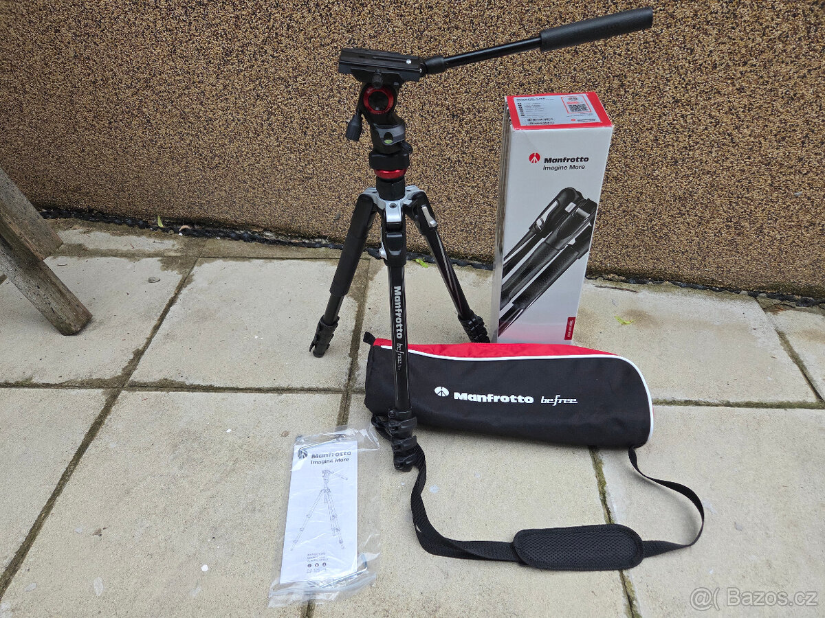 Zánovní video-stativ Manfrotto MVKBFRL-LIVE Befree Live
