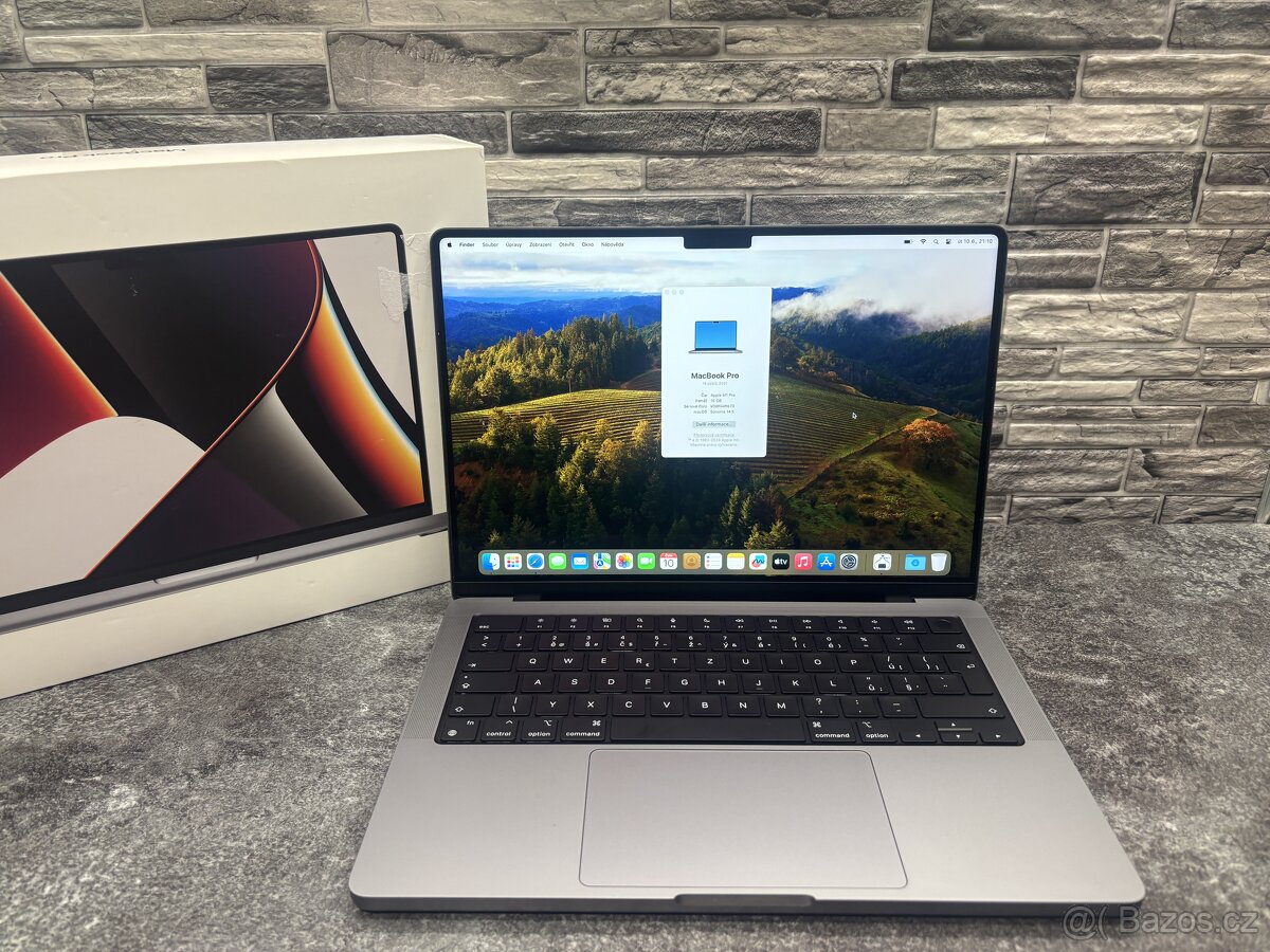 TOP MacBook Pro 14” M1 Pro / 16GB / 500GB DPH