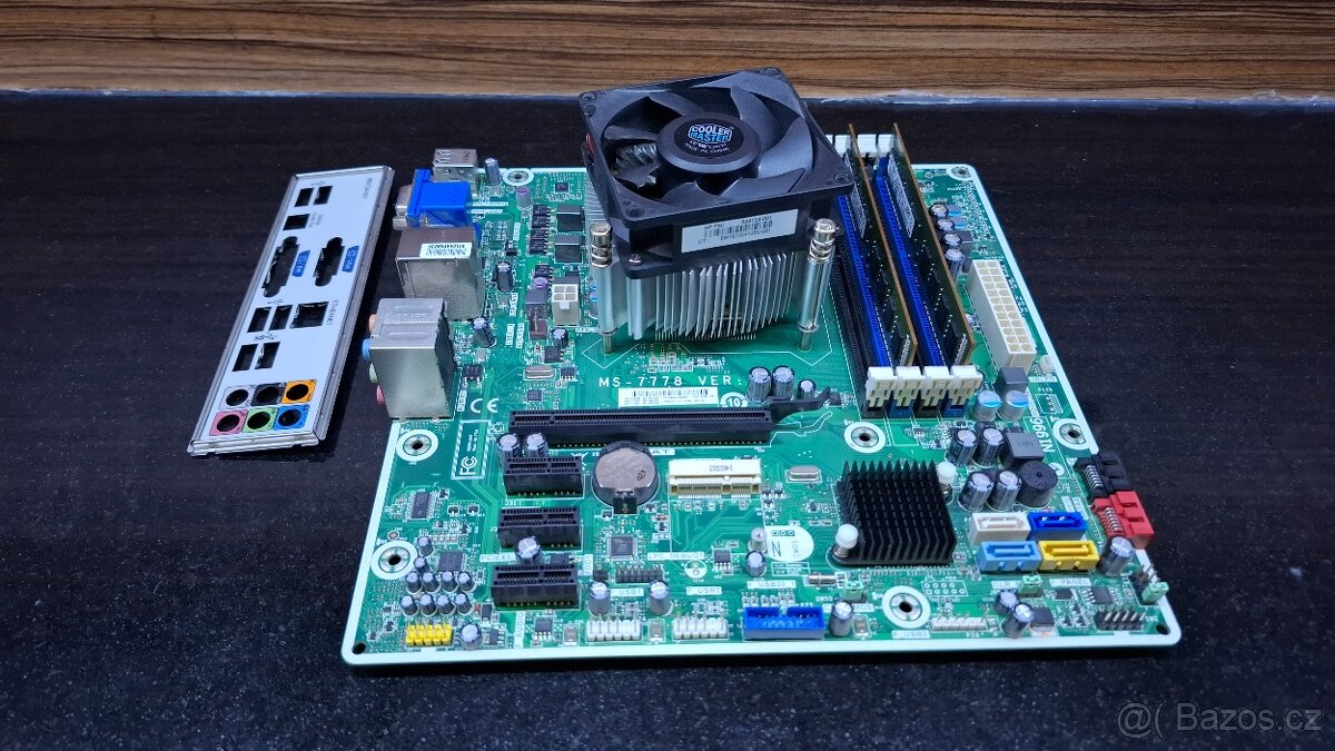 MB+CPU+RAM (MSI+FX-670K Quad-Core+4GB)