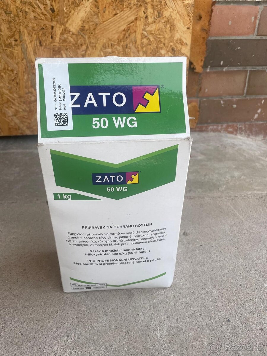 Zato 50 WG přípravek na ochranu rostlin 1 kg (fungicid)