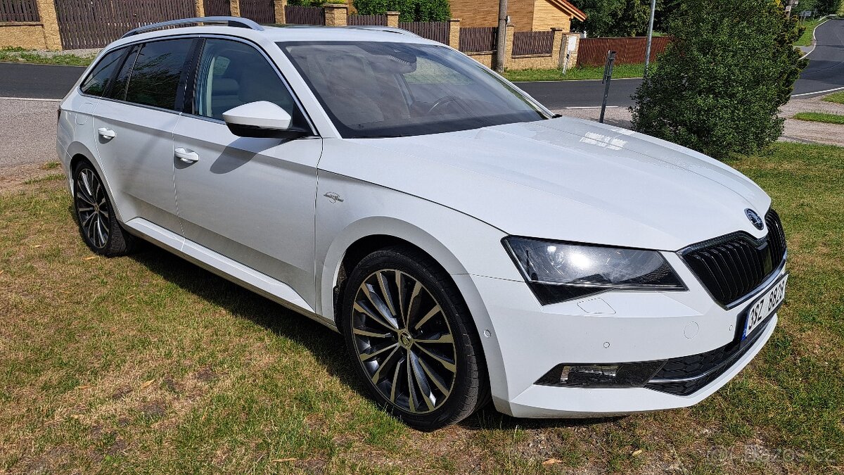Škoda Superb 3 L&K 2.0TDI 140kw Max výbava-top stav