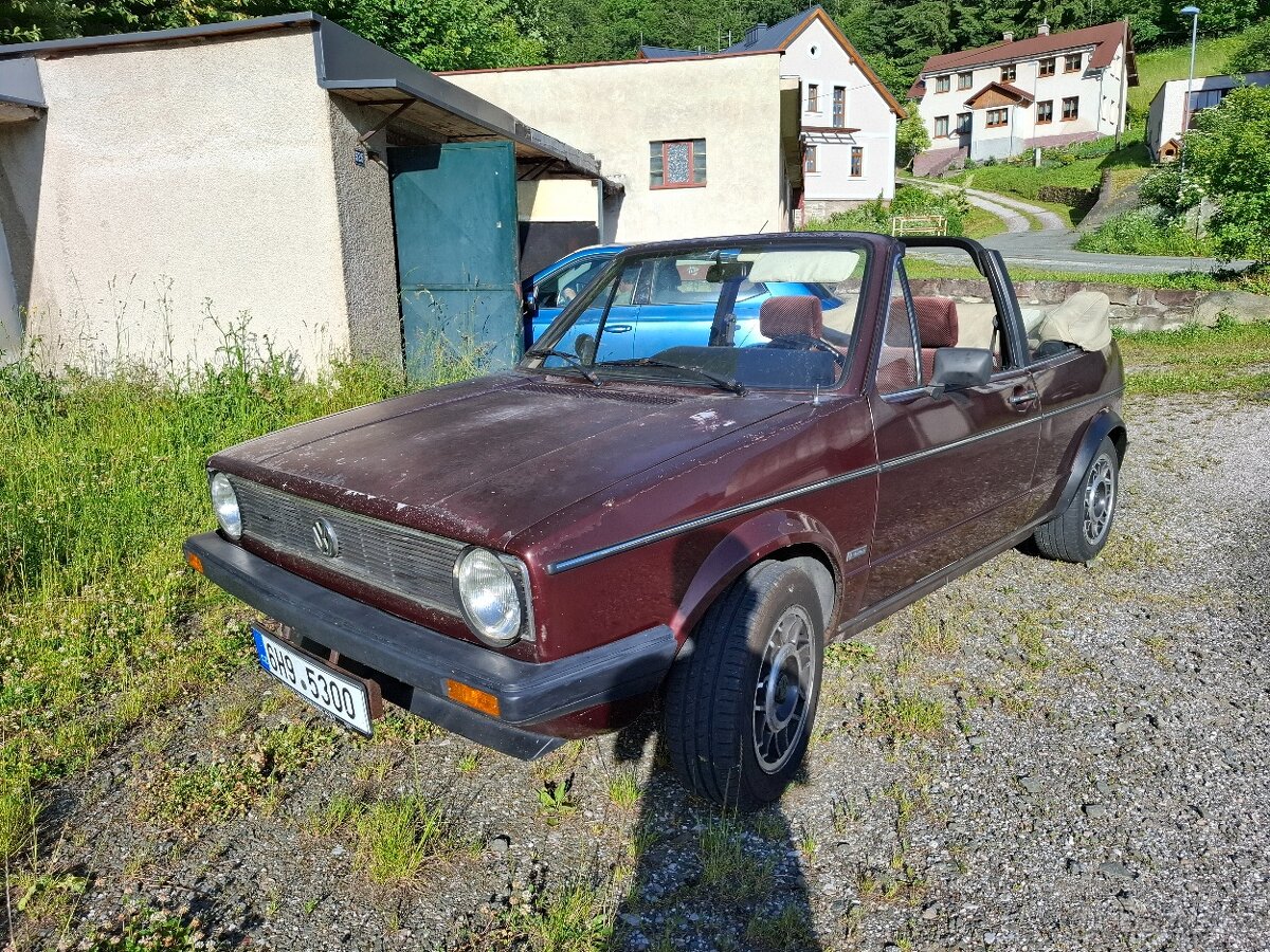 VW Golf mk1 cabrio