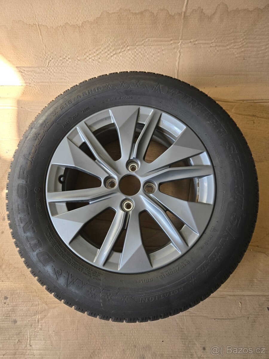 Originální ALU kola Peugeot 6,5Jx16 5x112, ET: 32