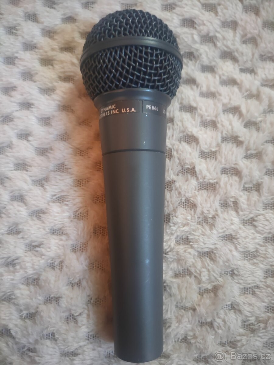 SHURE PE86L vintage černá verze sm58 USA 2KS