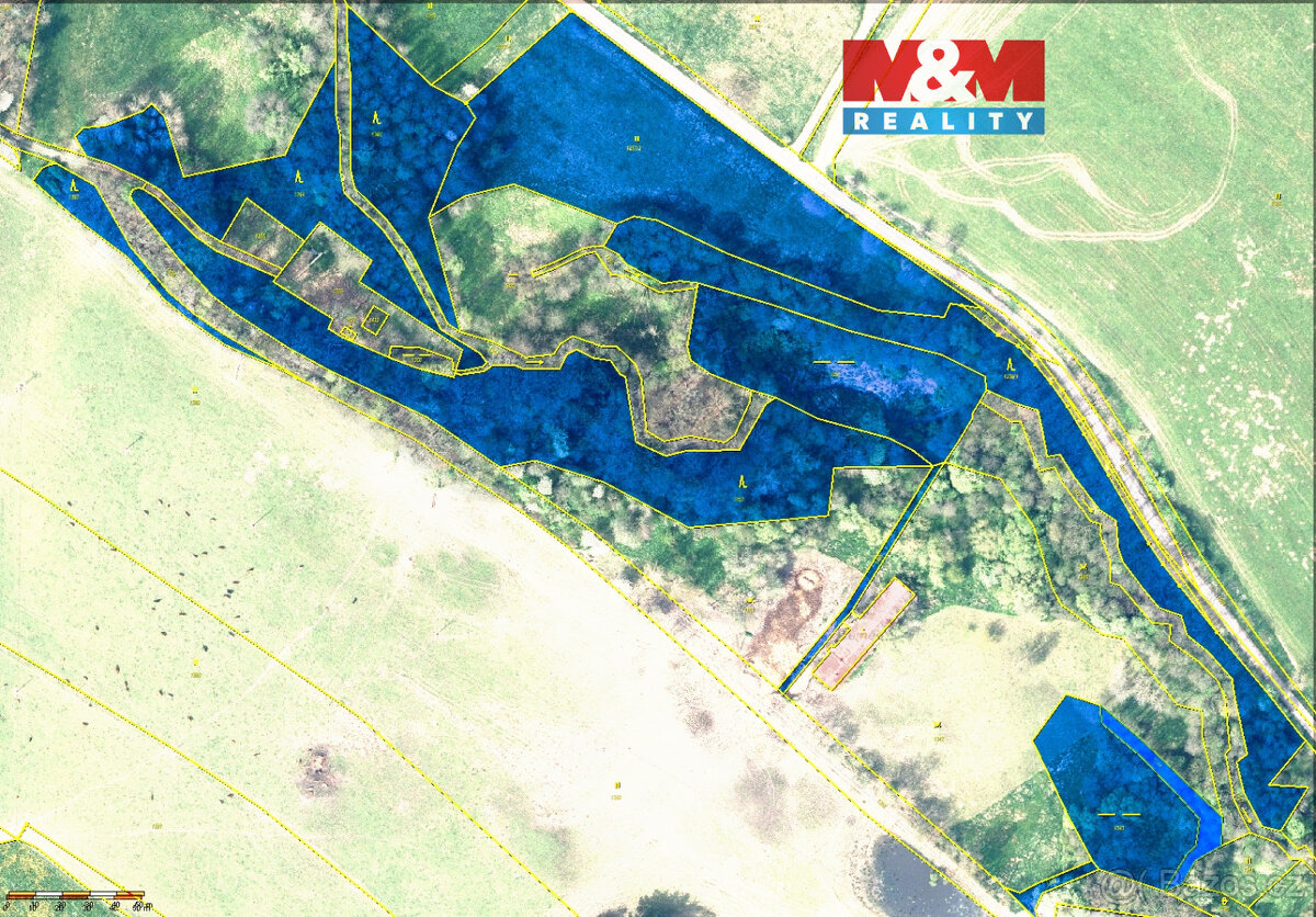 Prodej vodní a ostatních ploch 24434 m², Kněžice