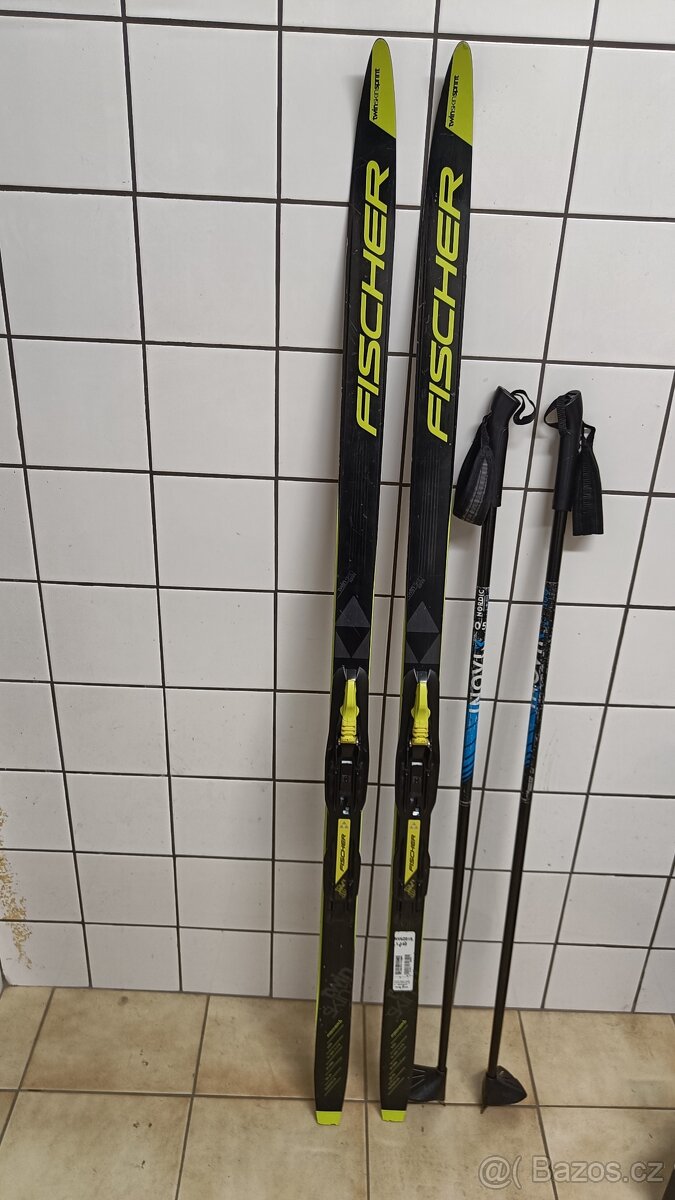Prodám dětské běžky Fisher Sprint Twin Skin 140 cm