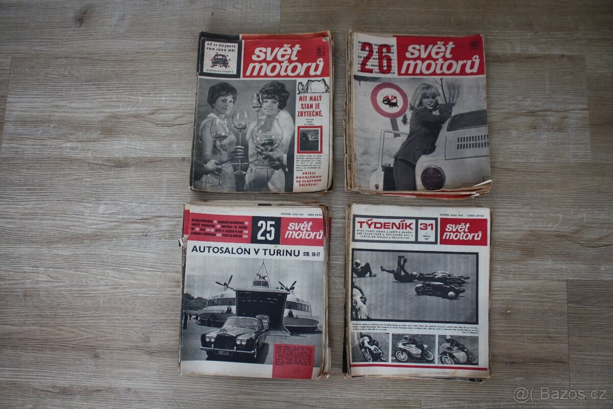 Svět Motorů ročník: 1966, 1967, 1968 a 1969