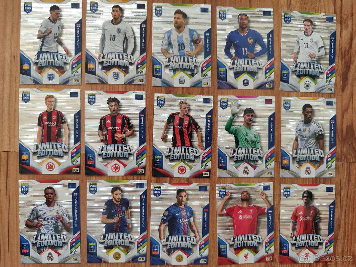 Fotbalové kartičky Adrenalyn - Fifa 365 2026 - limit edition