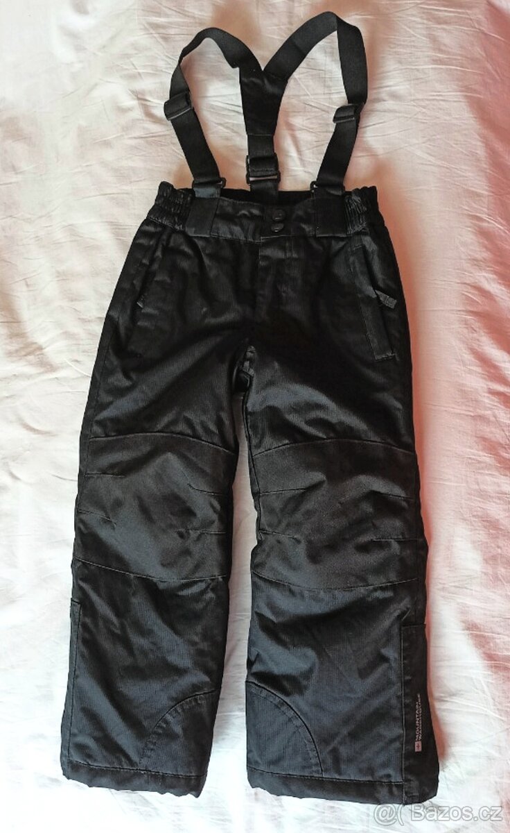 NEPROMOKAVÉ LYŽAŘSKÉ KALHOTY, 3-4 roky, 104 cm