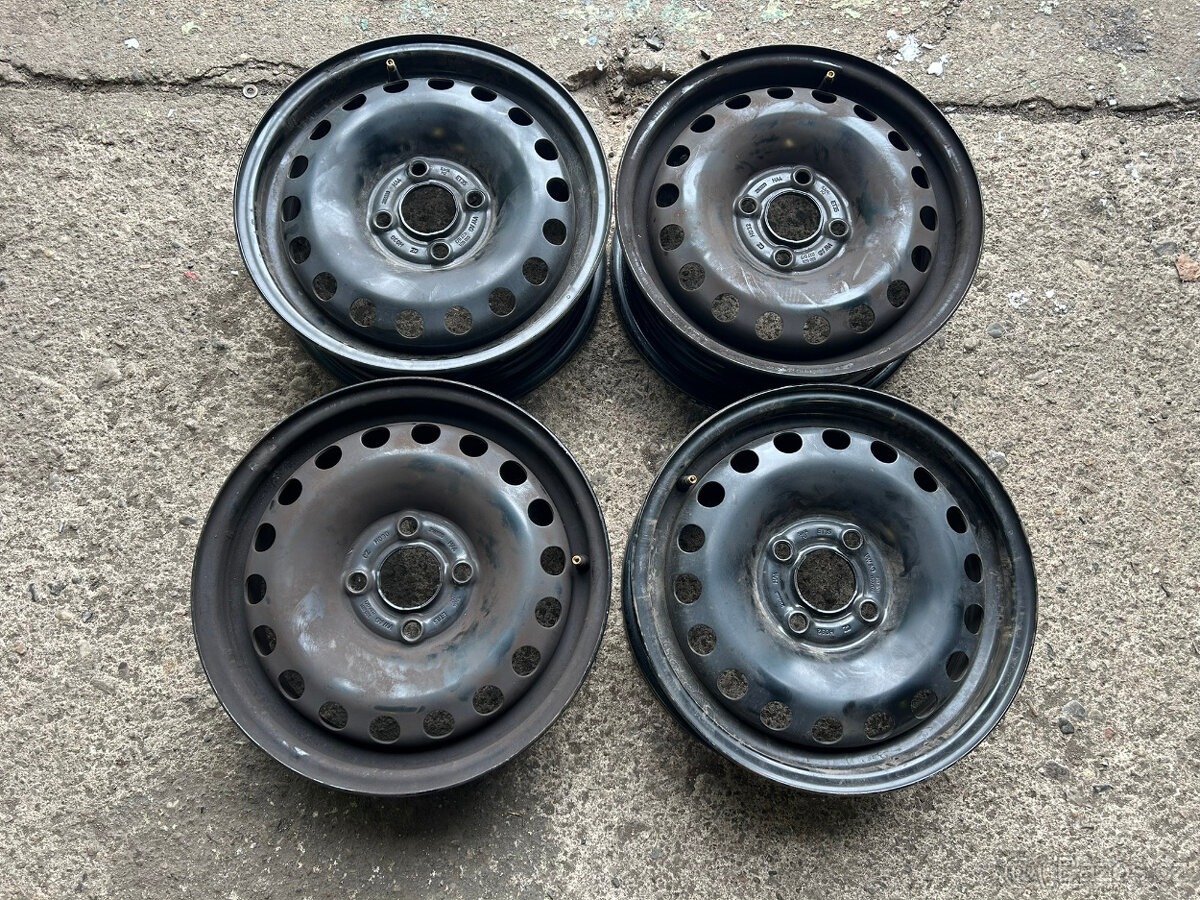 4KS PLECHOVÝ DISK VW, Škoda 14" 4x100 et35