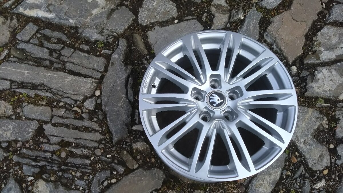 prodám nová al kola 16 17 5x100 na ŠKODA