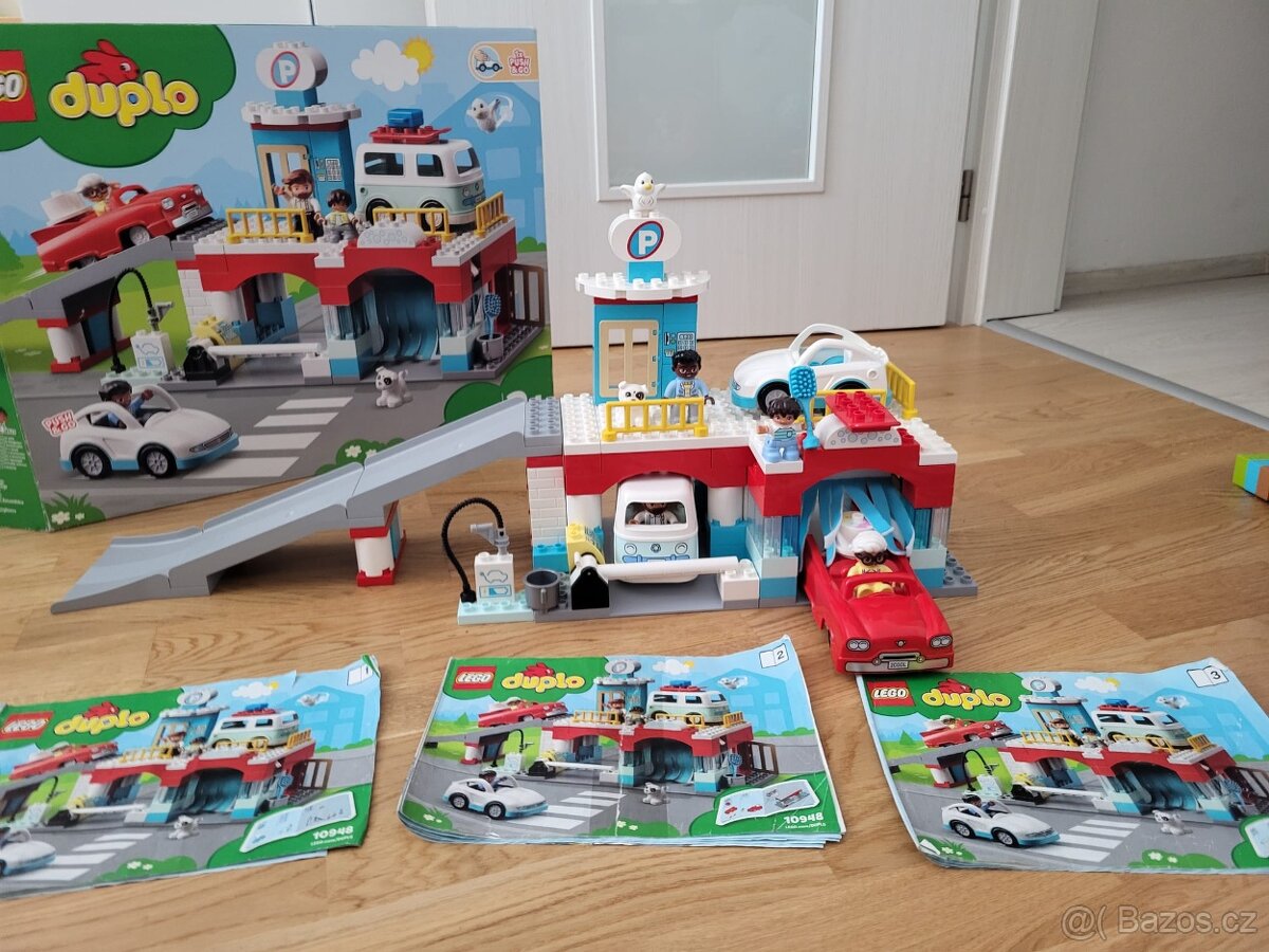 LEGO DUPLO 10948 – Patrové parkoviště a myčka