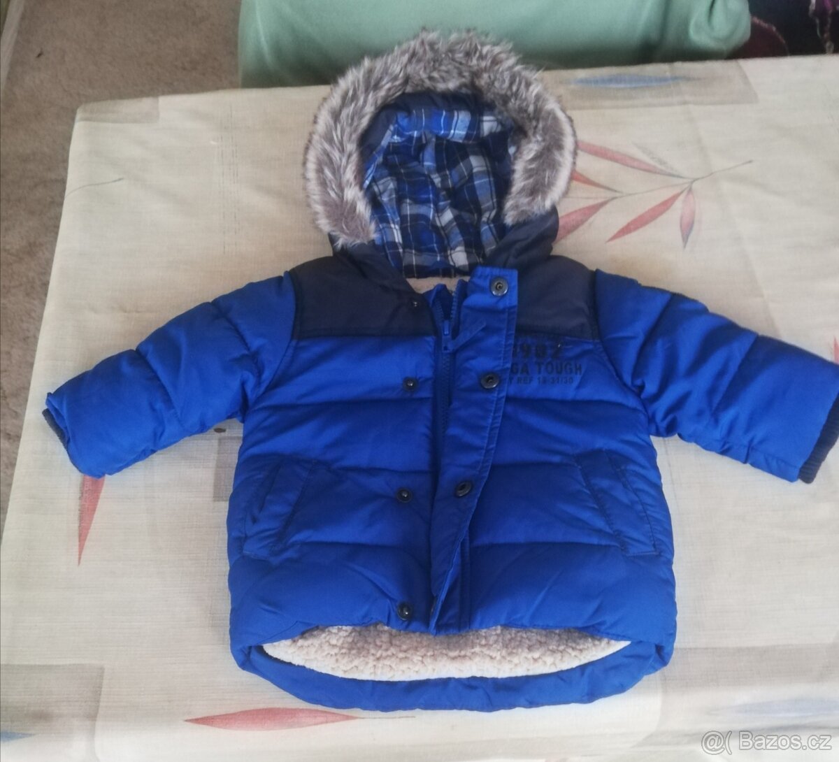 Zimní bundička 3-6 měsíců