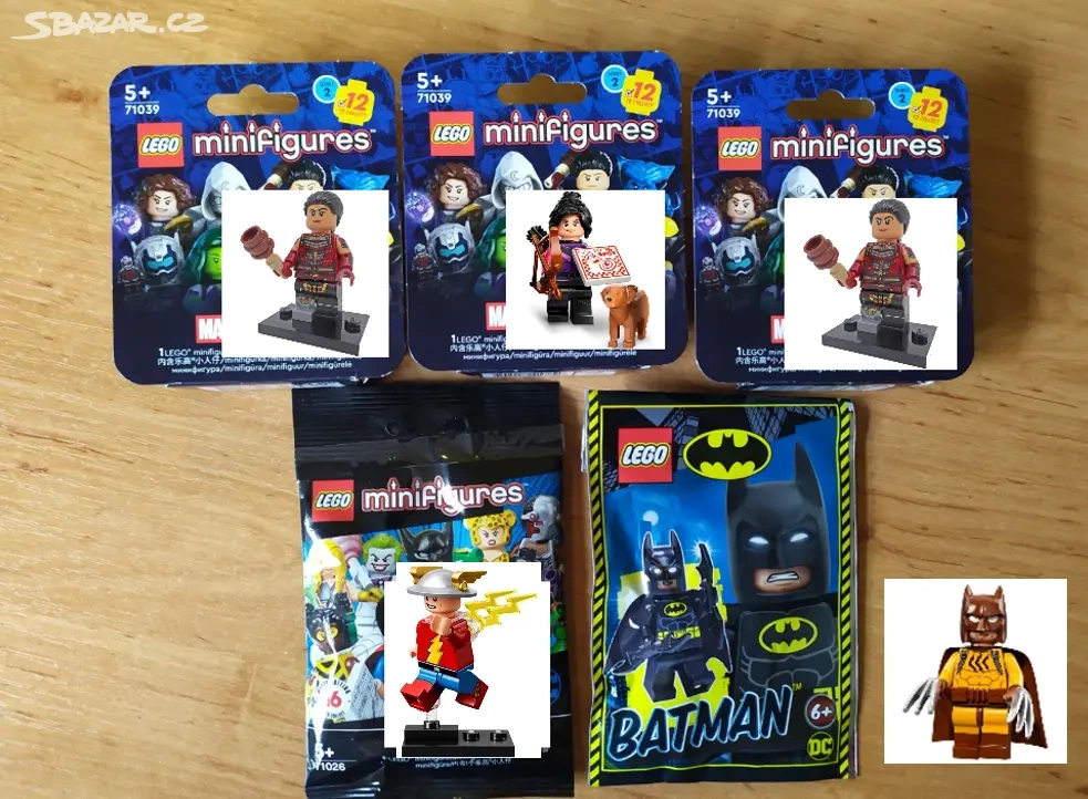 Lego Minifigurky Batman + Marvel