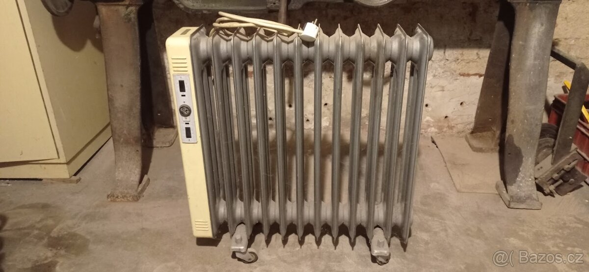 Elektrický olejový radiátor 1500W