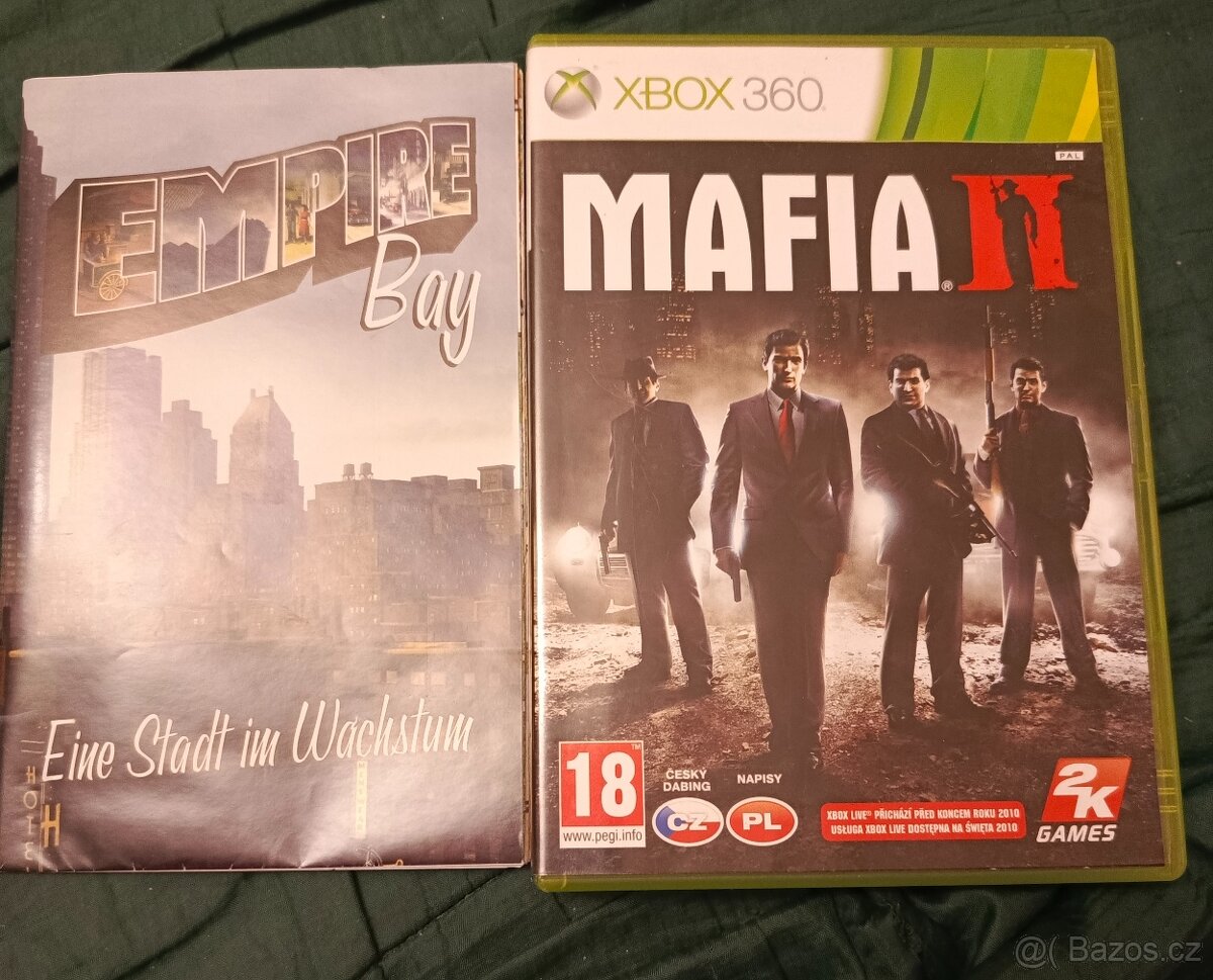 Mafia II xbox 360 CZ dabing