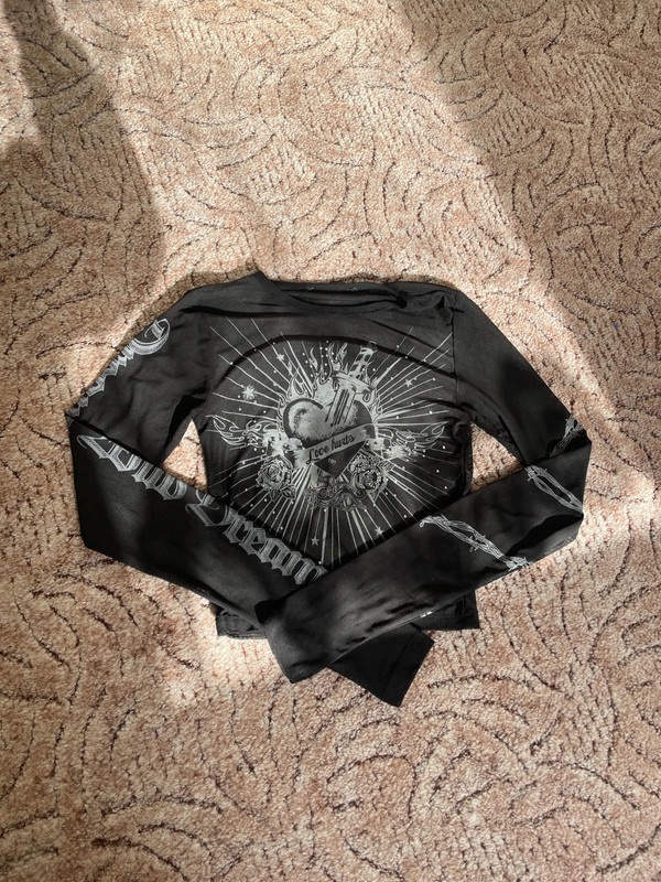 Triko cropp New yorker,vel.S