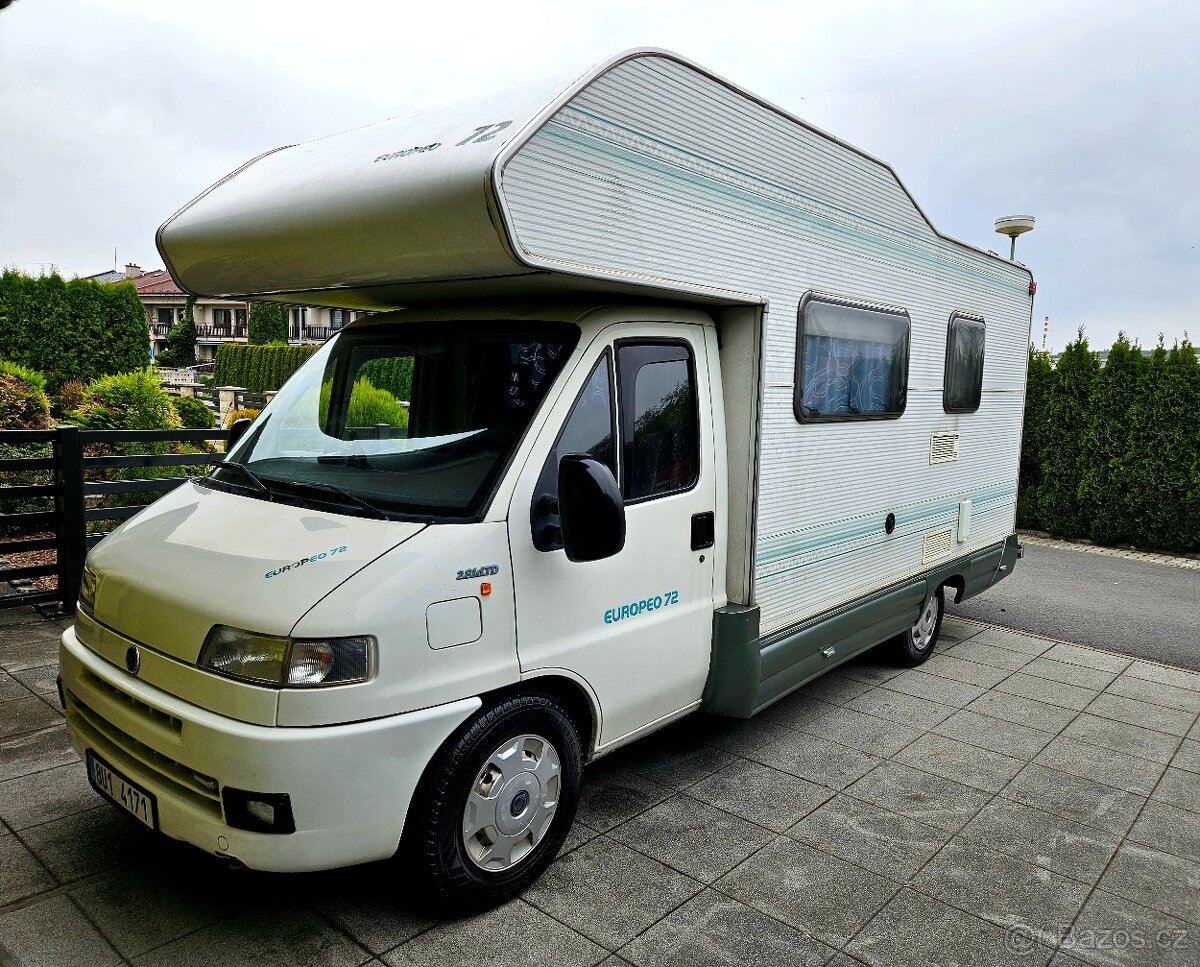 FIAT DUCATO RIMOR EUROPEO 2.8 dTi  SERVISOVANÝ / NOVÁ STK