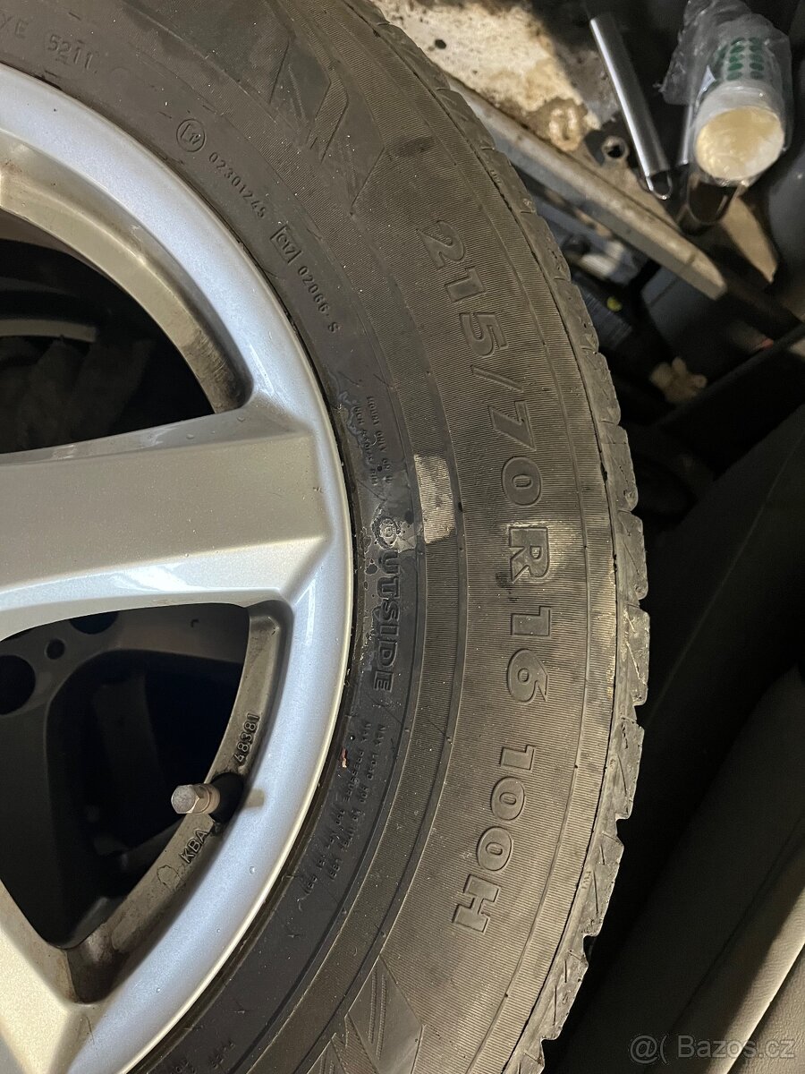 Komplet kola na hyundai Tucson, ix35