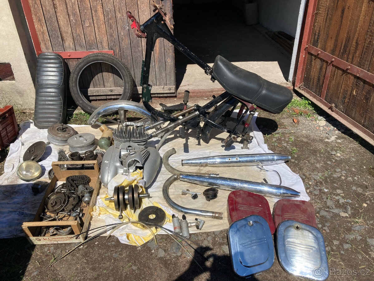 Jawa 350/354 bez TP, na opravu/sestavení