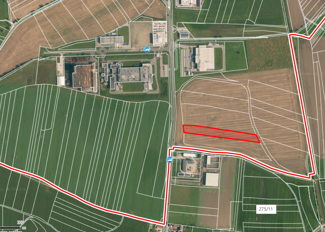 Pozemek Nový Bydžov - Zábědov 4840m2