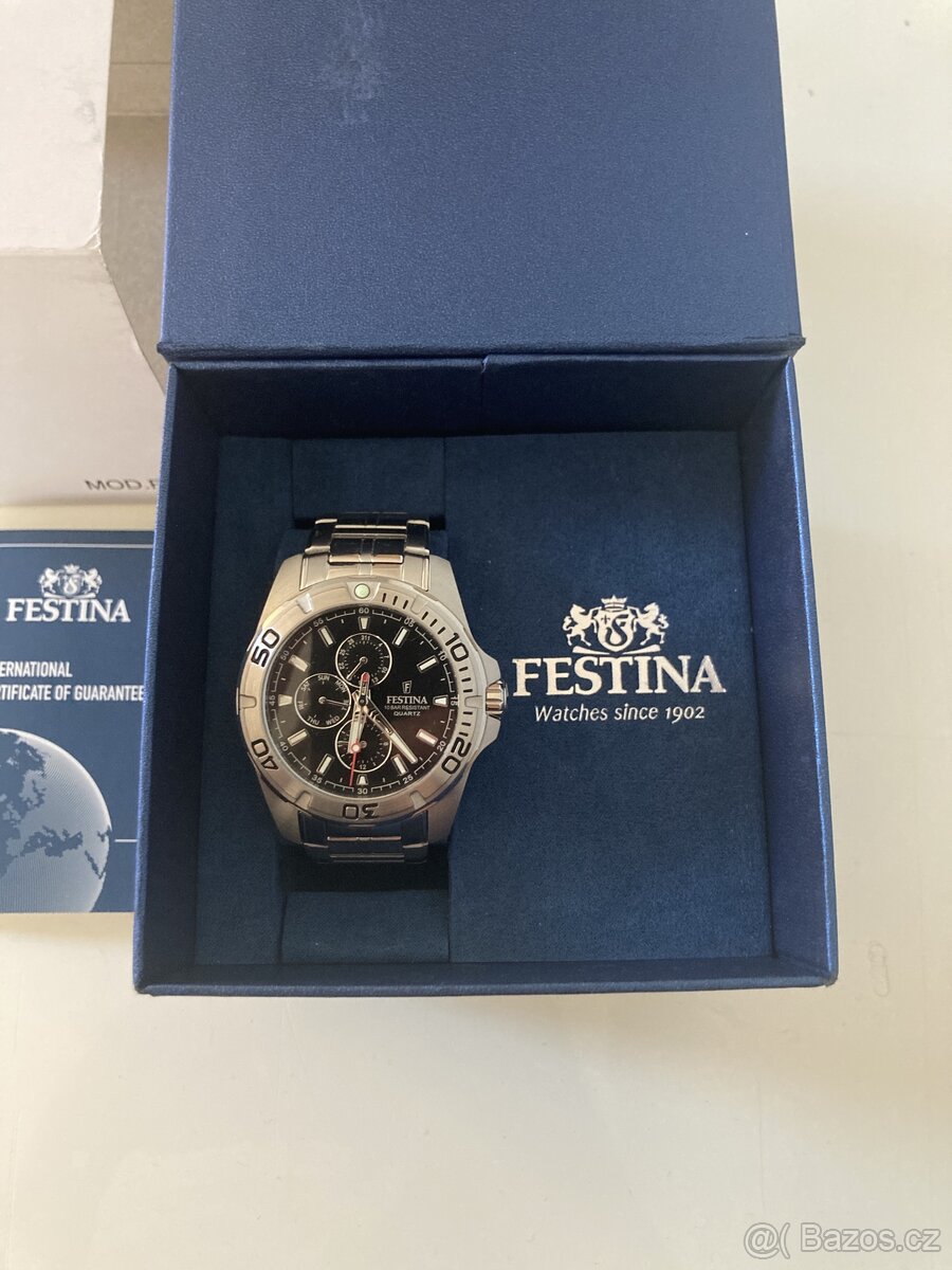 Pánské Hodinky Festina 20445/3 Silver