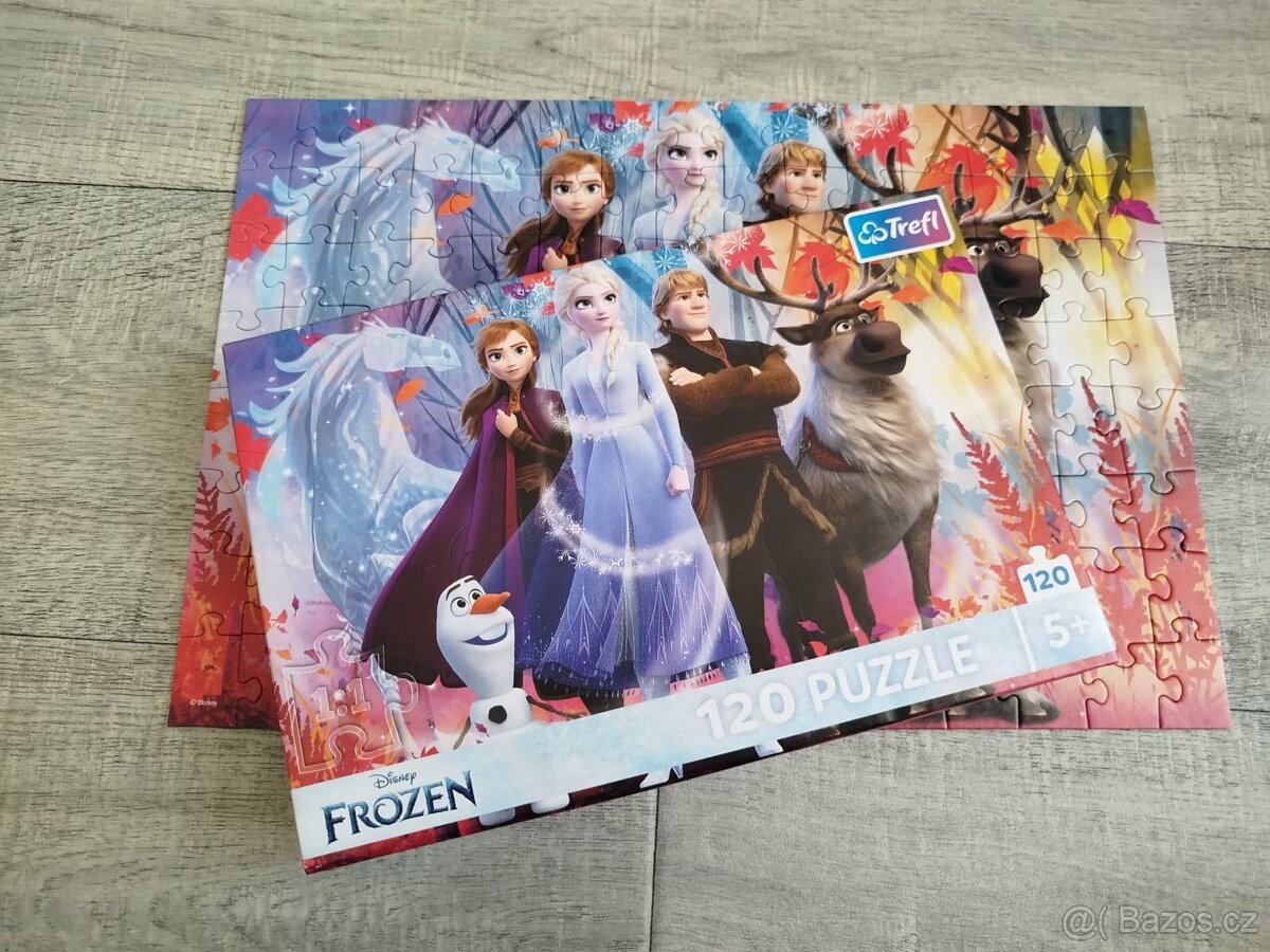 Hádanka Ledové království 120 puzzle