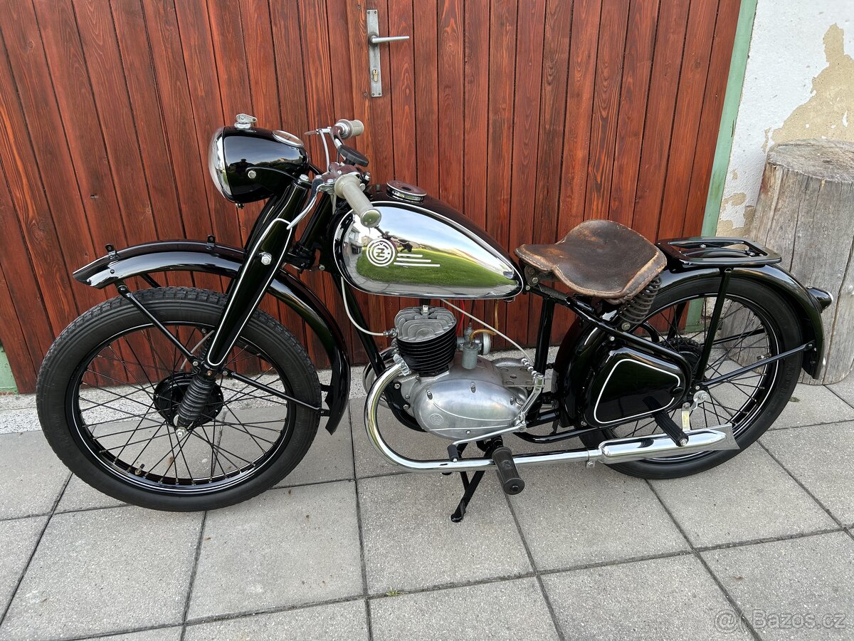 ČZ 125t 1947