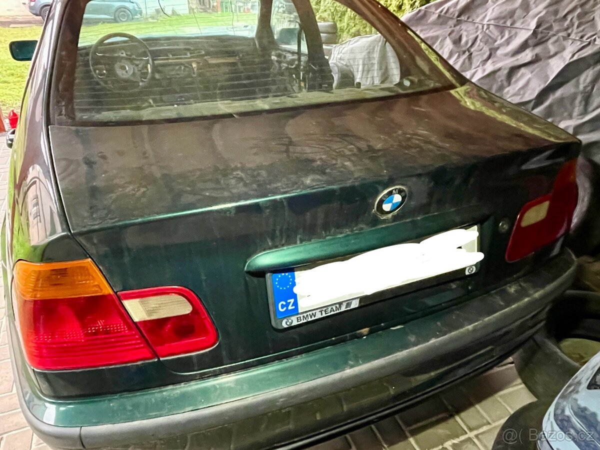 Víko kufru Bmw e46 Sedan FARNGRUEN / Náhradní díly