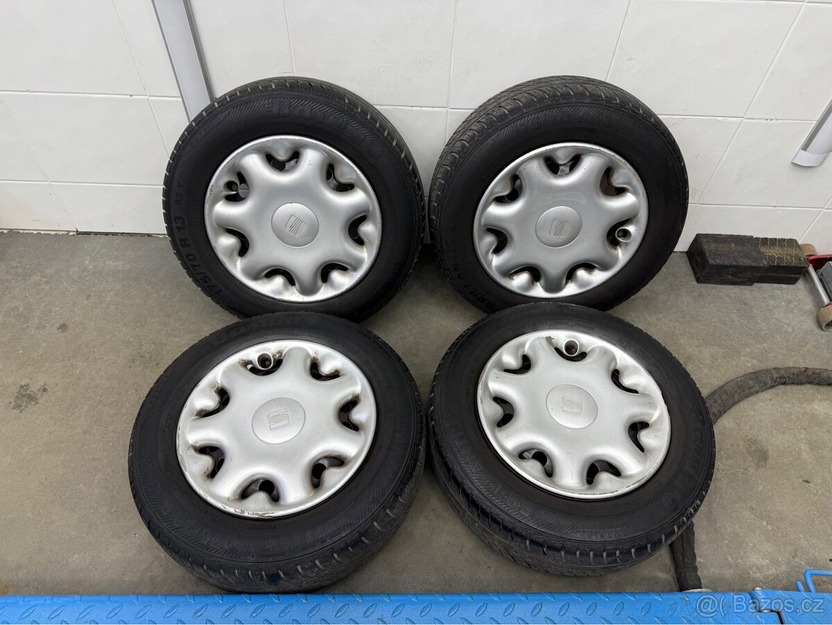 Disky s pneu Seat Cordoba/Ibiza VW, Skoda 4x100 r13 175/70