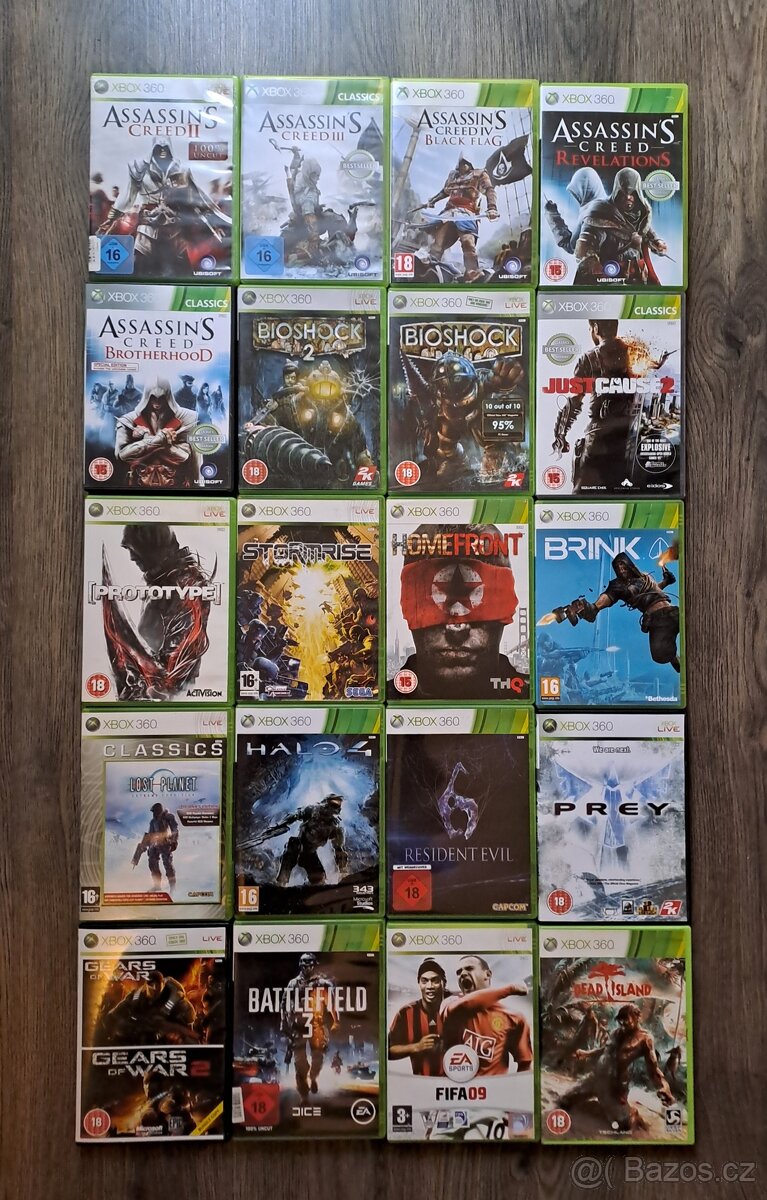 levné hry pro XBOX 360