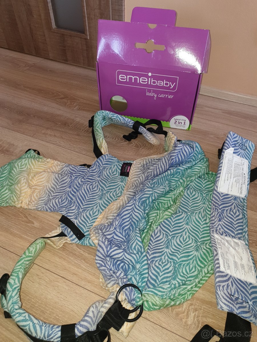 Šátkové nosítko Emaibaby easy Toddler size
