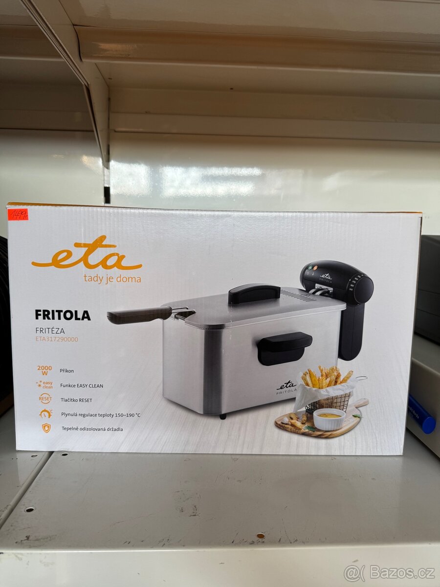 ETA Fritéza - nová, nerozbalená
