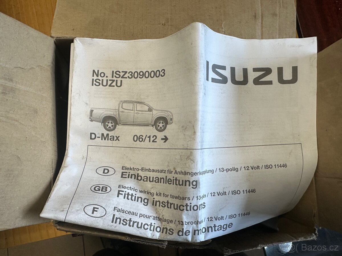 Isizu elektro instalace tažné