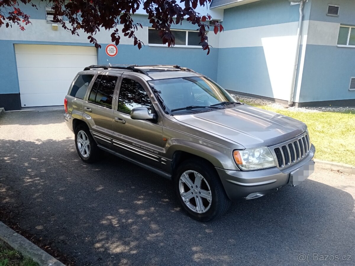 Jeep Grand Cherokee Limited 4x4, r. 99, 4.0 i, 140 kw, lpg.