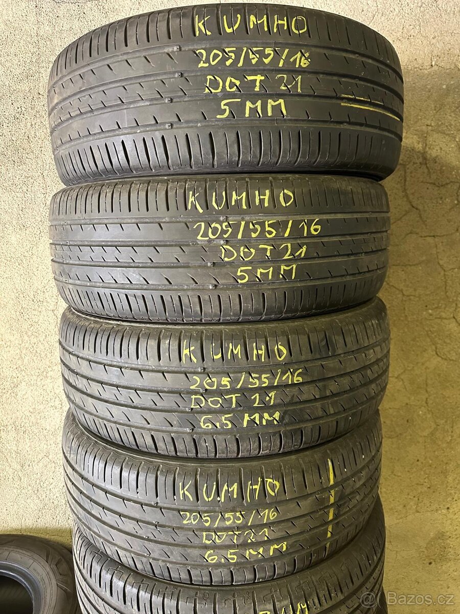 Letní pneu KUMHO 205/55/16 - 2021