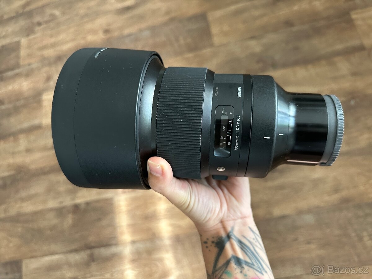 Sigma Art 105 1.4 DG HSM pro Sony
