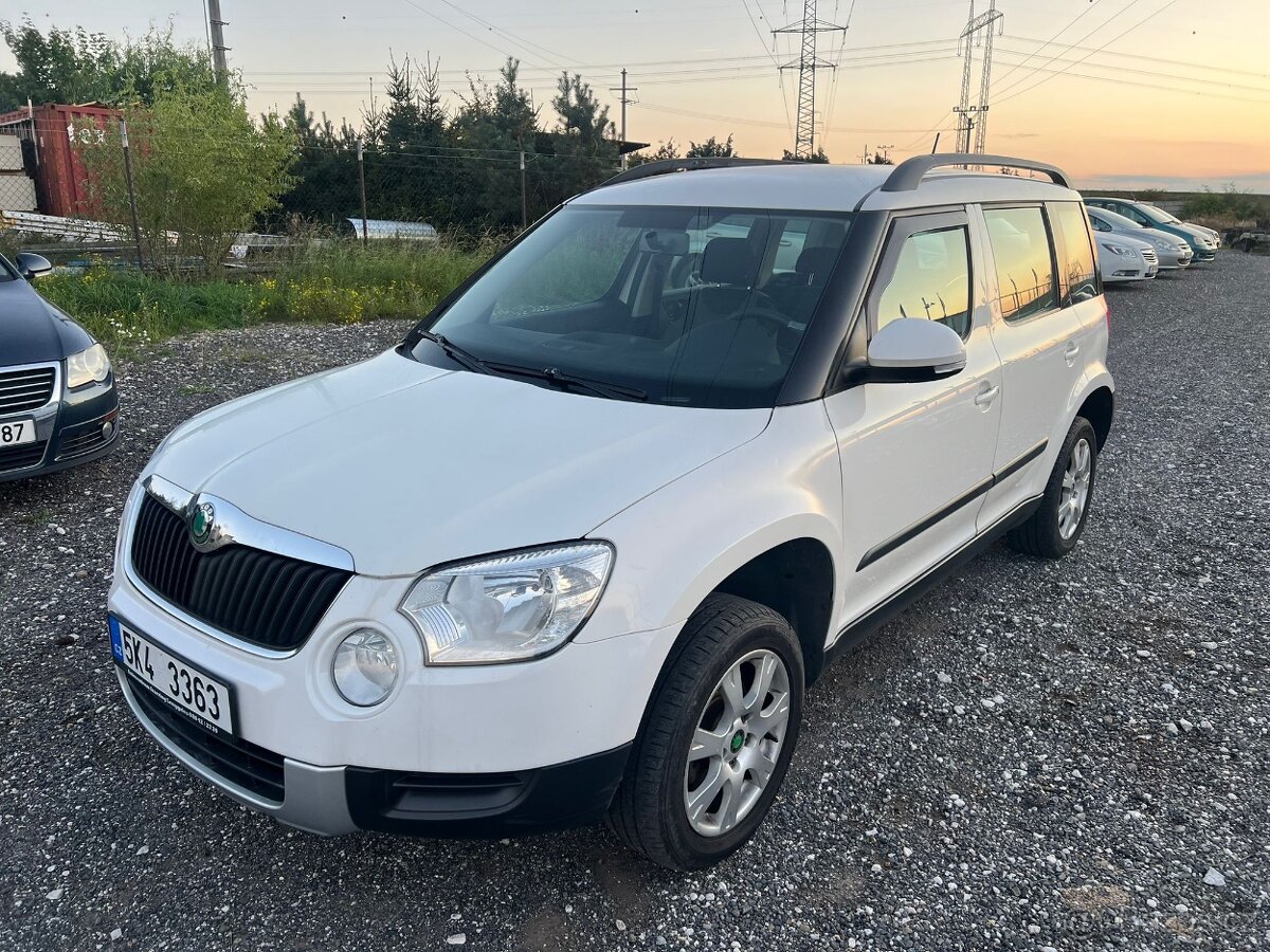Škoda Yeti 2.0 TDI 81kW 4x4 ALU 146.000km