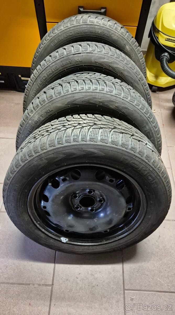 Zimní kola komplety pro ŠKODA FABIA III, RAPID 185/60R15