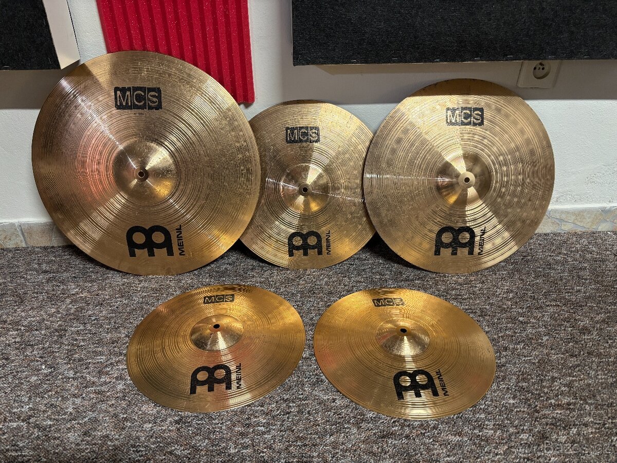 Činely MEINL MCS set