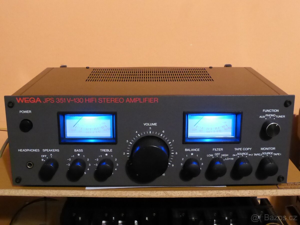 HiFi zesilovač WEGA JPS 351V-130 (SONY TA-F4A)