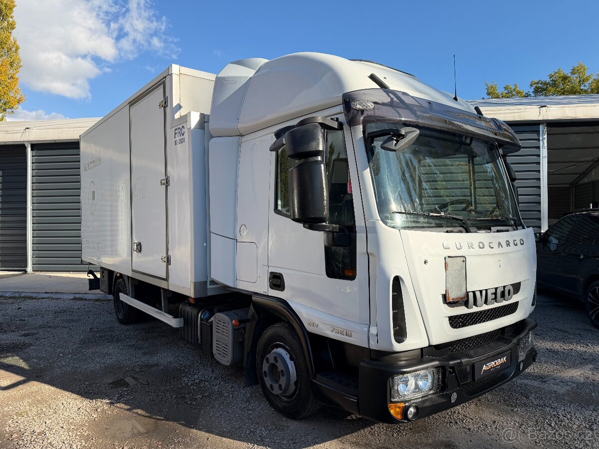 Iveco Eurocargo, 75E18, SKŘÍŇ, CHLAD.,AC,SPANI