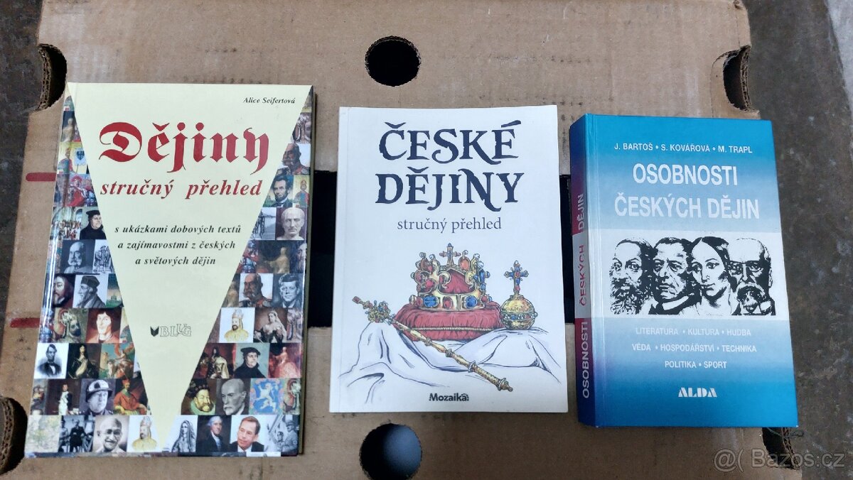 Knihy o dějinách Česka