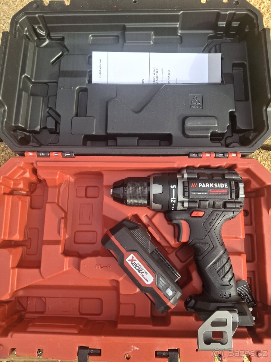 Aku šroubovák Parkside performance