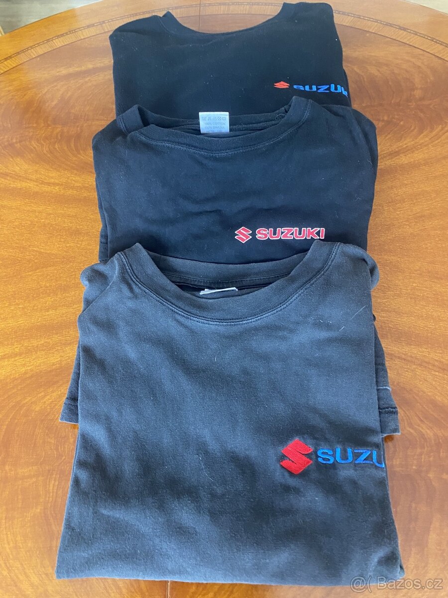 mikina 2x triko Suzuki originál