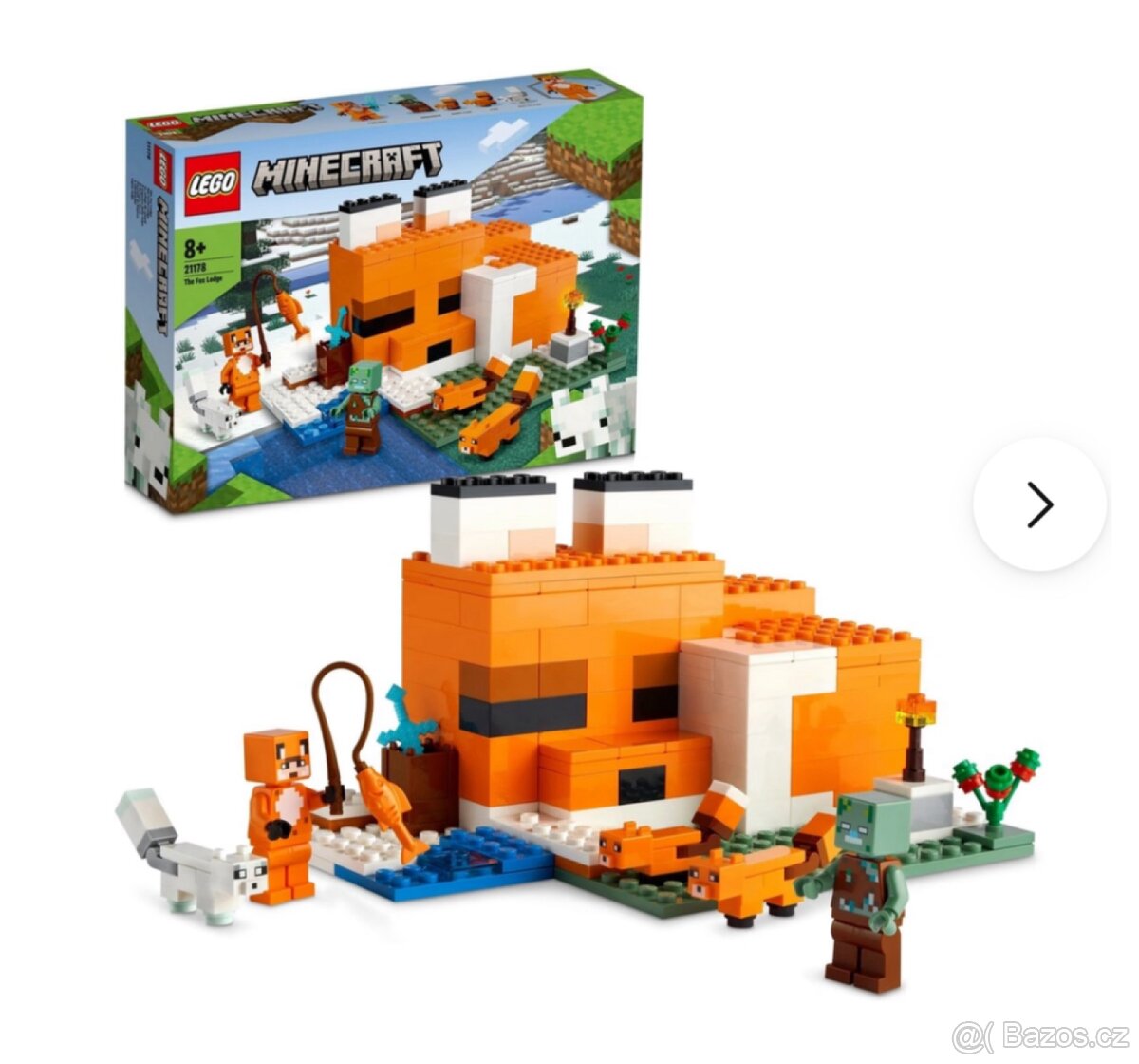Lego Minecraft 21178 Liščí domek