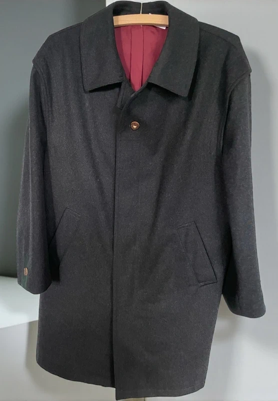 pánský vlněný kabát